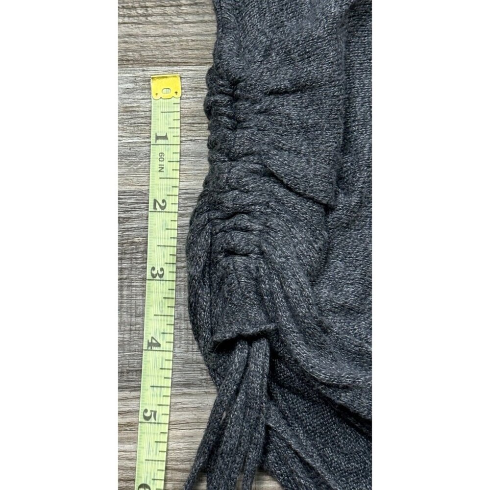 Maurices Womens Size 1 Gray Asymmetrical Knit Sweater Dress Tunic Top XL Knit - Picture 16 of 16